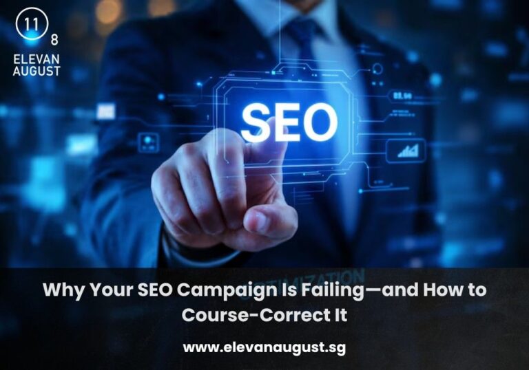 Why Your SEO Campaign Is Failing—and How to Course-Correct It