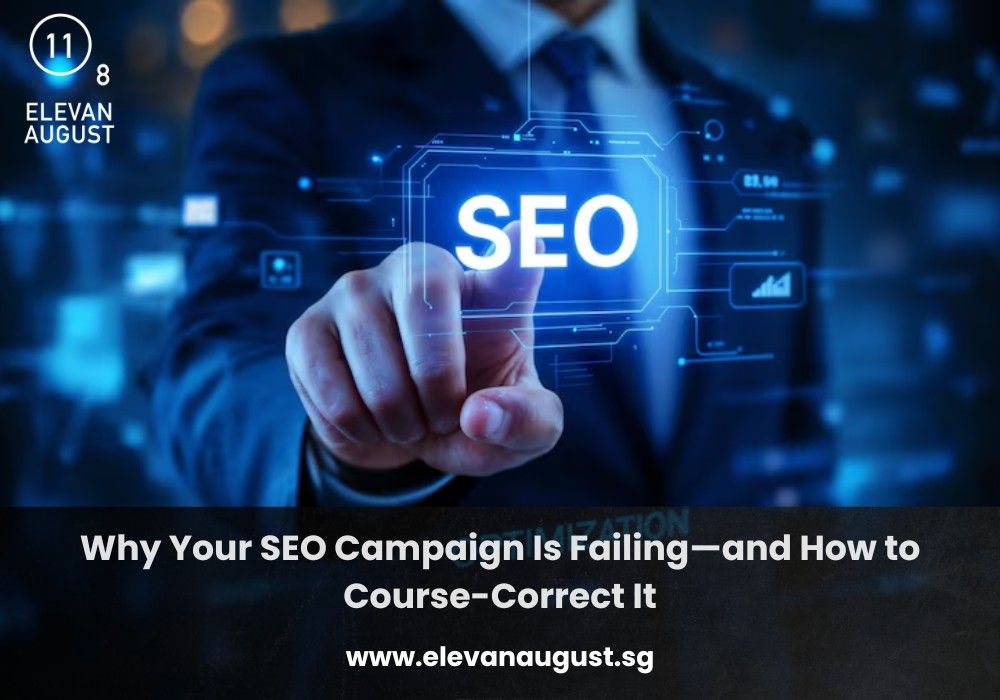 Why Your SEO Campaign Is Failing—and How to Course-Correct It