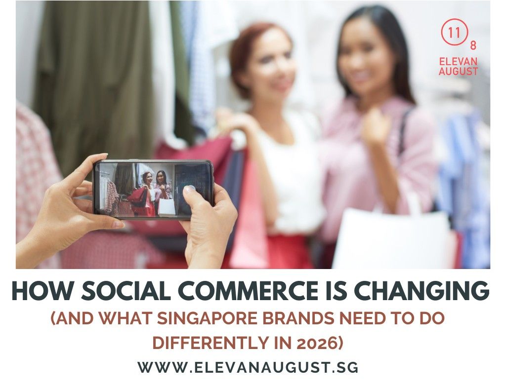 How Social Commerce Is Changing (and What Singapore Brands Need to Do Differently in 2026)