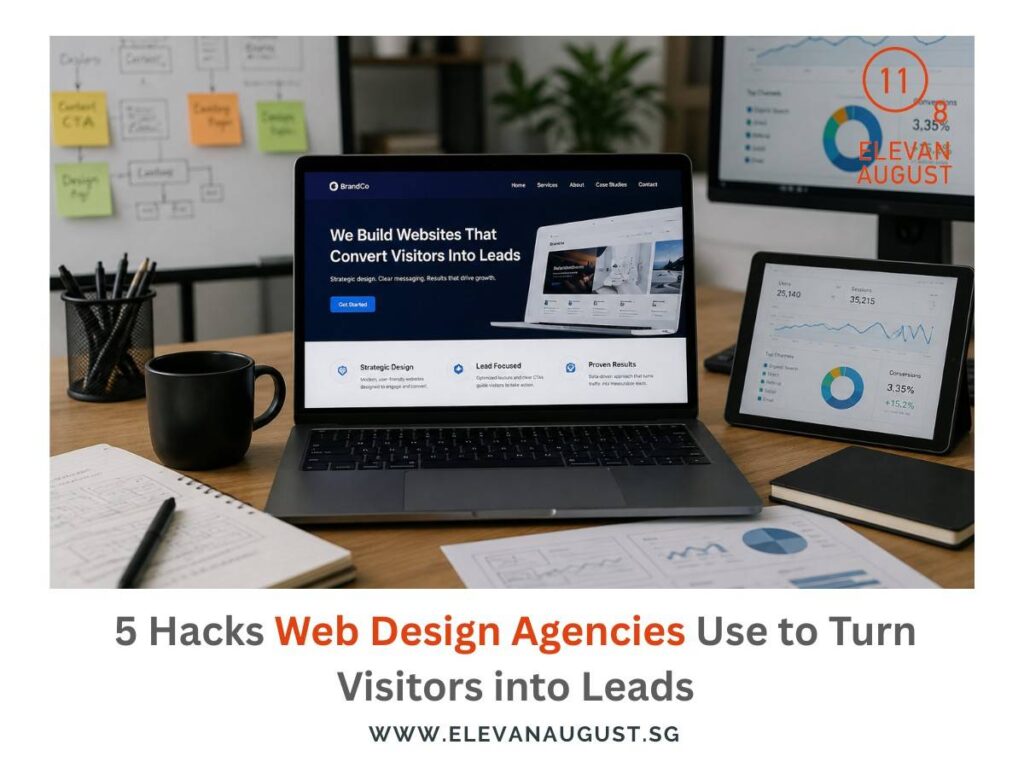 5 Hacks Web Design Agencies Use to Turn Visitors into Leads