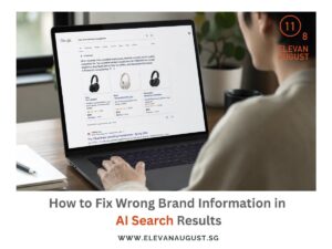 How to Fix Wrong Brand Information in AI Search Results