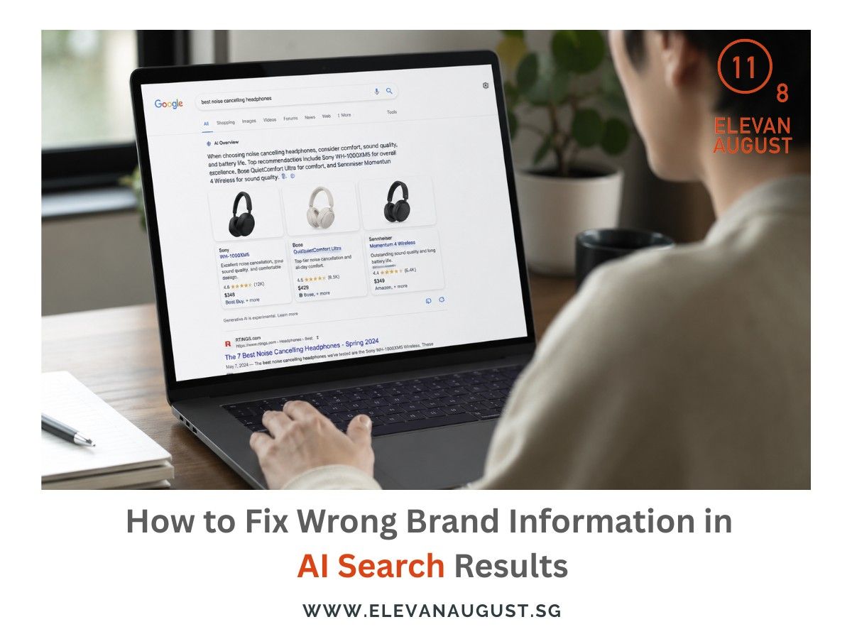 How to Fix Wrong Brand Information in AI Search Results