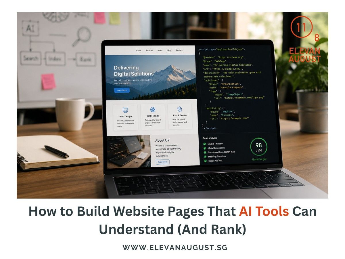 How to Build Website Pages That AI Tools Can Understand (And Rank)