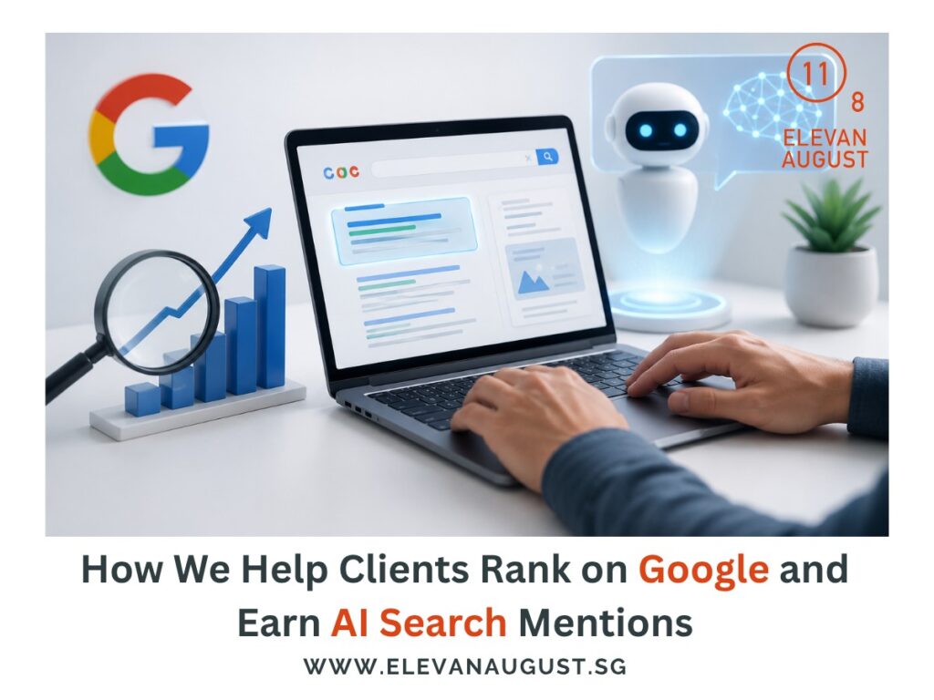 How We Help Clients Rank on Google and Earn AI Search Mentions