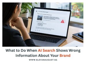 What to Do When AI Search Shows Wrong Information About Your Brand