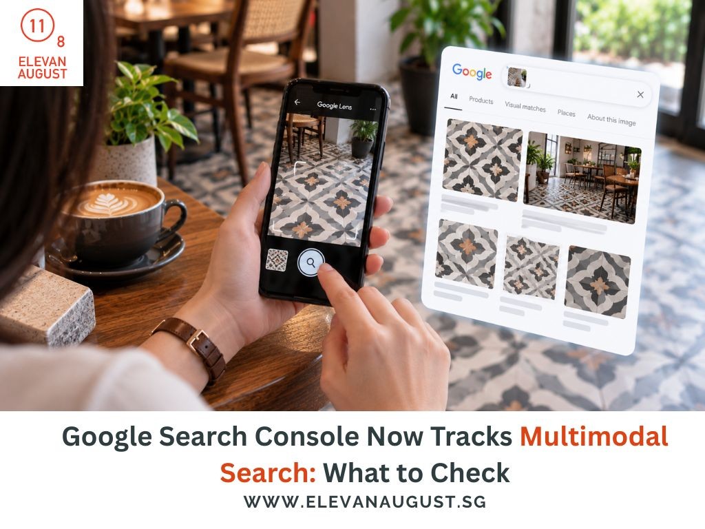 Google Lens visual search showing patterned tiles and matching Google search results.